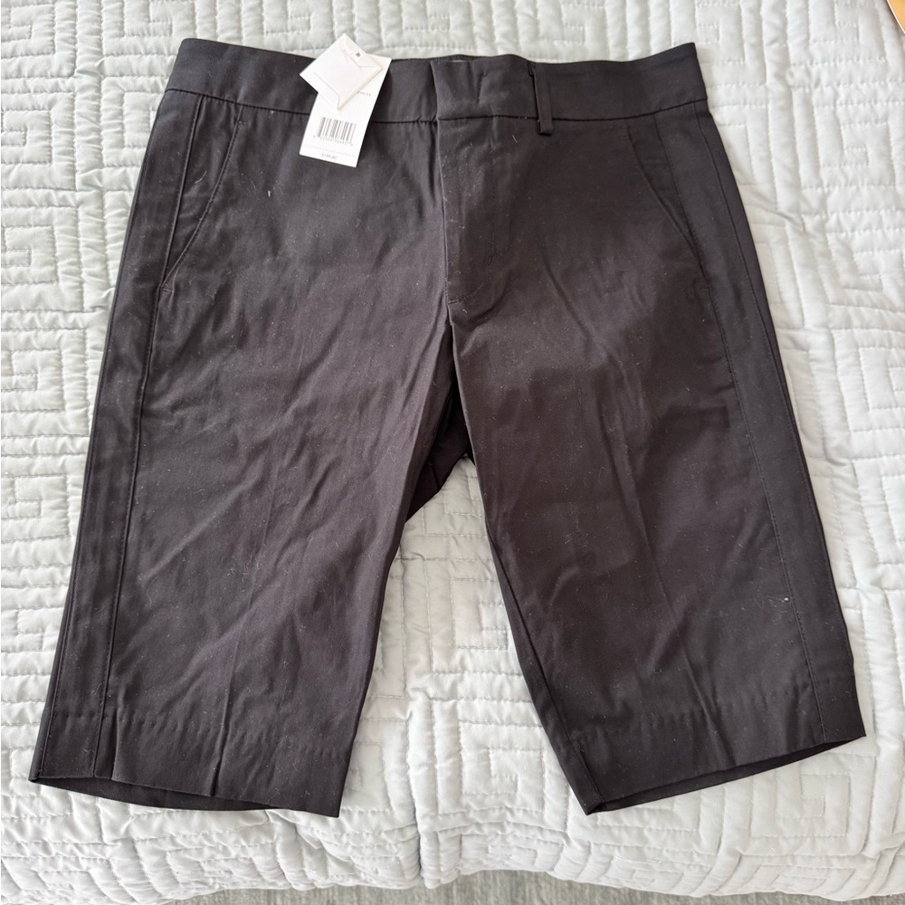 Vince Women's Black Bermuda Shorts